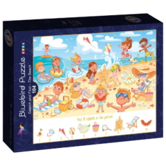 Bluebird Kids 104 db-os puzzle - Search and Find - The Beach (90056)