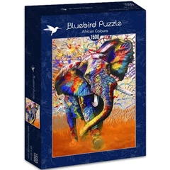 Bluebird 1000 db-os puzzle - African Colours (90002)