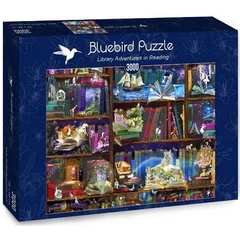Bluebird 3000 db-os puzzle - Library Adventures in Reading (70199)
