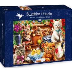 Bluebird 1000 db-os puzzle - Kittens in the Potting Shed (70241)