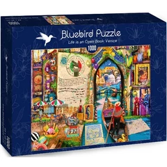 Bluebird 1000 db-os puzzle - Life is an Open Book Venice (70242)