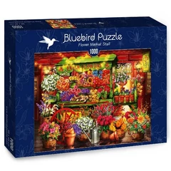Bluebird 1000 db-os puzzle - Flower Market Stall (70333)