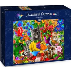 Bluebird 100 db-os puzzle - Kitten Fun (70393)