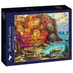 Bluebird 2000 db-os puzzle - A Beautiful Day at Cinque Terre (90565)
