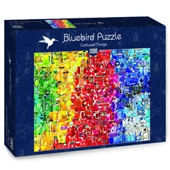 Bluebird 1000 db-os puzzle - Coloured Things (70484)