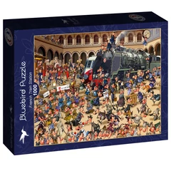 Bluebird 100 db-os puzzle - French Train Station (90034)