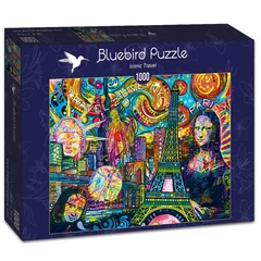 Bluebird 1000 db-os puzzle - Iconic Travel (70496)