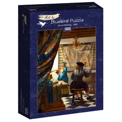 Bluebird 1000 db-os Art by puzzle - Johannes Vermeer - Art of Painting, 1668 (60083)