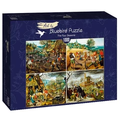 Bluebird 1000 db-os Art by puzzle - Pieter Brueghel the Younger - The Four Seasons (60020)