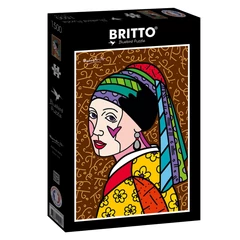 Bluebird 1500 db-os puzzle - Romero Britto - Dutch icon (90022)