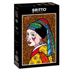 Bluebird 1500 db-os puzzle - Romero Britto - Dutch icon (90022)