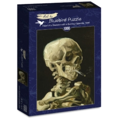 Bluebird 1000 db-os Art by puzzle - Vincent Van Gogh - Head of a Skeleton with a Burning Cigarette, 1886 (60134)