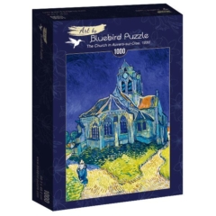 Bluebird 1000 db-os Art by puzzle - Vincent Van Gogh - The Church in Auvers-sur-Oise, 1890 (60089)