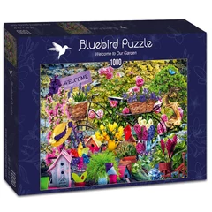Bluebird 1000 db-os puzzle - Welcome to Our Garden (70493)