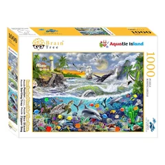 Brain Tree 1000 db-os puzzle - Aquatic Island (2102043)