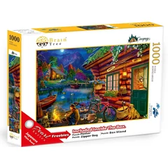 Brain Tree 1000 db-os puzzle - Camping (2102140)