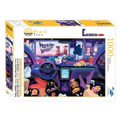 Brain Tree 1000 db-os puzzle - Car Drive (2102108)