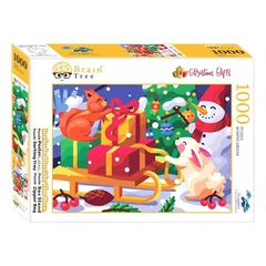 Brain Tree 1000 db-os puzzle - Christmas Gifts (2102106)