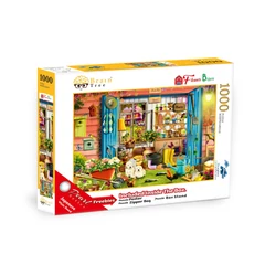 Brain Tree 1000 db-os puzzle - Flower barn (2102122)