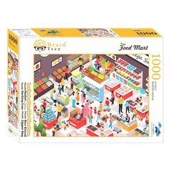 Brain Tree 1000 db-os puzzle - Food Mart (2102105)