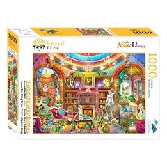 Brain Tree 1000 db-os puzzle - House library (2102116)