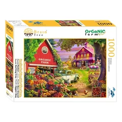 Brain Tree 1000 db-os puzzle - Organic Farm (2102073)