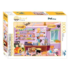 Brain Tree 1000 db-os puzzle - Petshop (2102066)