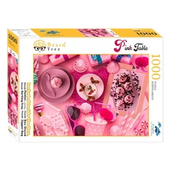 Brain Tree 1000 db-os puzzle - Pink Table (2102032)