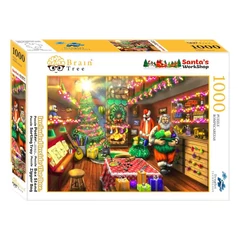 Brain Tree 1000 db-os puzzle - Santa's Workshop (2102071)