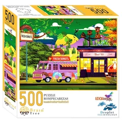 Brain Tree 500 db-os puzzle - Lockdown (2202007)