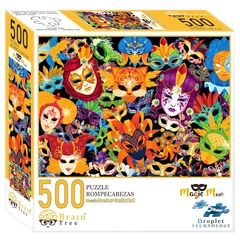 Brain Tree 500 db-os puzzle - Magic Mask  (2202008)