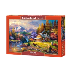 Castorland 1500 db-os puzzle - Hegyi rejtekhely (C-151462)