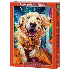 Castorland 1000 db-os puzzle - Golden Retriever boldogság (C-105182)