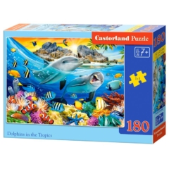 Castorland 180 db-os puzzle - Delfinek a trópusokon (B-018468)
