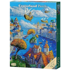 Castorland 500 db-os Art Collection puzzle - Egy kikötő (B-53889)