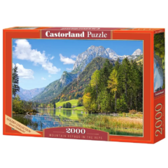 Castorland 2000 db-os puzzle - Hegyi menedék az alpokban (C-200832)