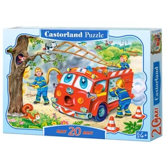 Castorland 20 db-os MAXI puzzle - Tűzoltó brigád (C-02146)