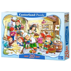 Castorland 20 db-os MAXI puzzle - Hófehérke és a hét törpe (C-02207)