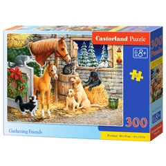 Castorland 300 db-os puzzle - Barátok a pajtában (B-030255)