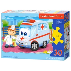 Castorland 30 db-os puzzle - Mentő orvos (B-03471)