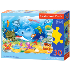 Castorland 30 db-os puzzle - Víz alatti barátok (B-03501)