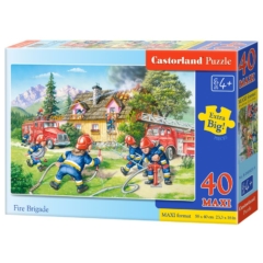 Castorland 40 db-os MAXI puzzle - Tűzoltóság (B-040025)