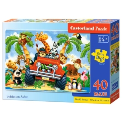 Castorland 40 db-os MAXI puzzle - Szafari (B-040131)