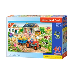 Castorland 40 db-os MAXI puzzle - Élet a farmon (B-040193)