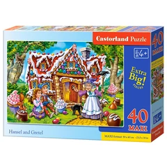Castorland 40 db-os MAXI puzzle - Jancsi és Juliska (B-040285)