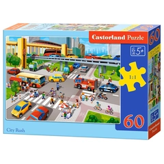 Castorland 60 db-os puzzle - Városi forgatag (B-066131)