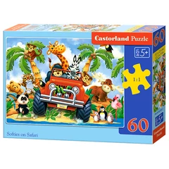 Castorland 60 db-os puzzle - Safari (B-06793)