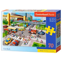 Castorland 70 db-os puzzle - Városi forgatag (B-070039)