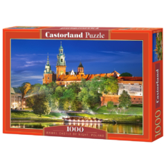 Castorland 1000 db-os puzzle - Királyi palota éjjel - Wawel, Lengyelország (C-103027)