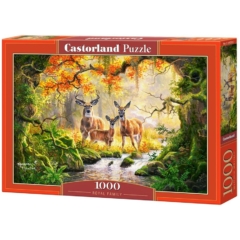 Castorland 1000 db-os puzzle - Szarvas család (C-104253)